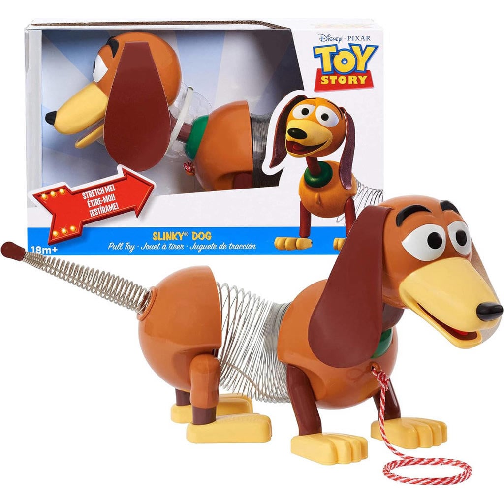 Just Play Disney Pixar Toy Story Slinky Dog - Stretch Hond Speelfiguur