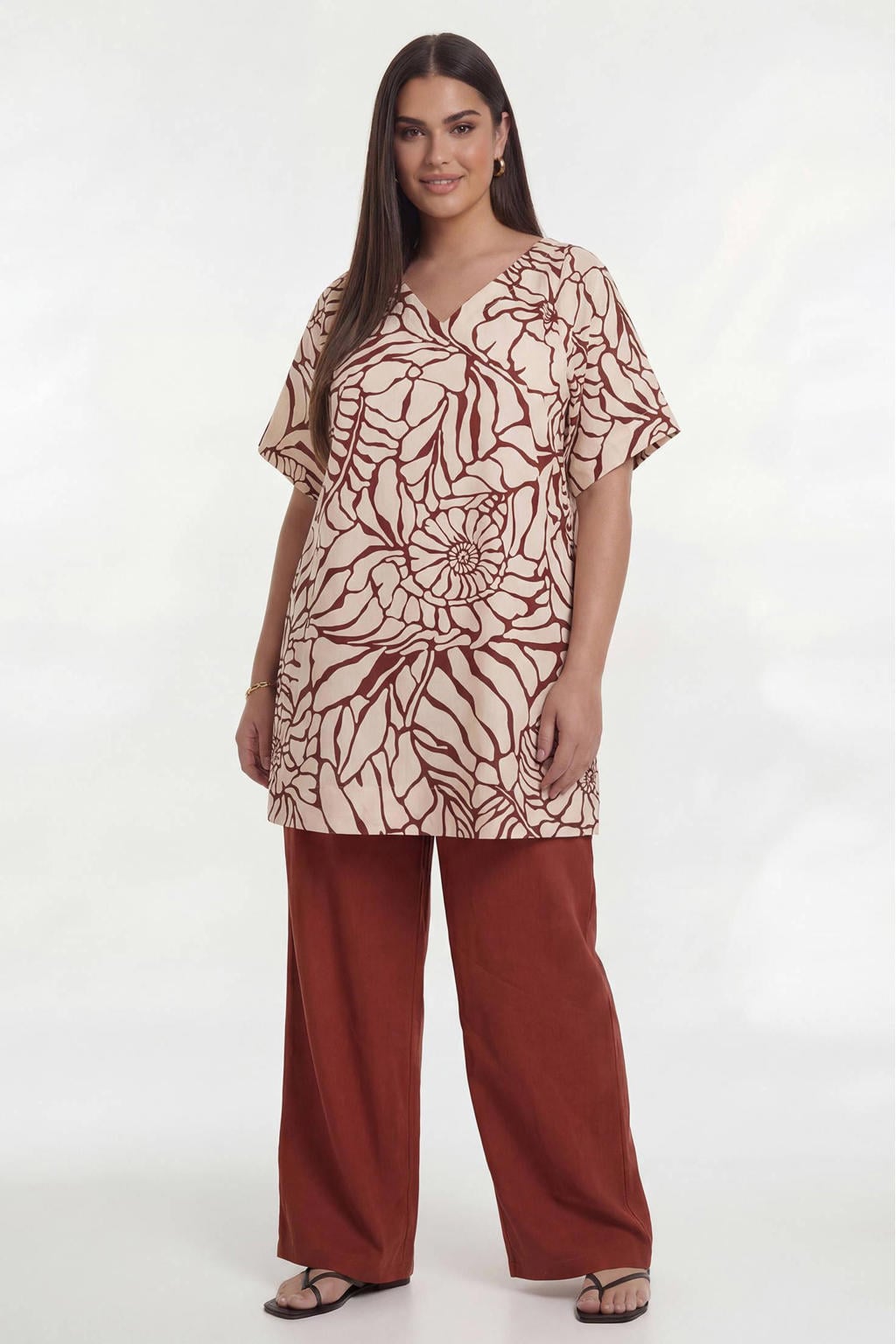 YOEK tuniek donkerrood