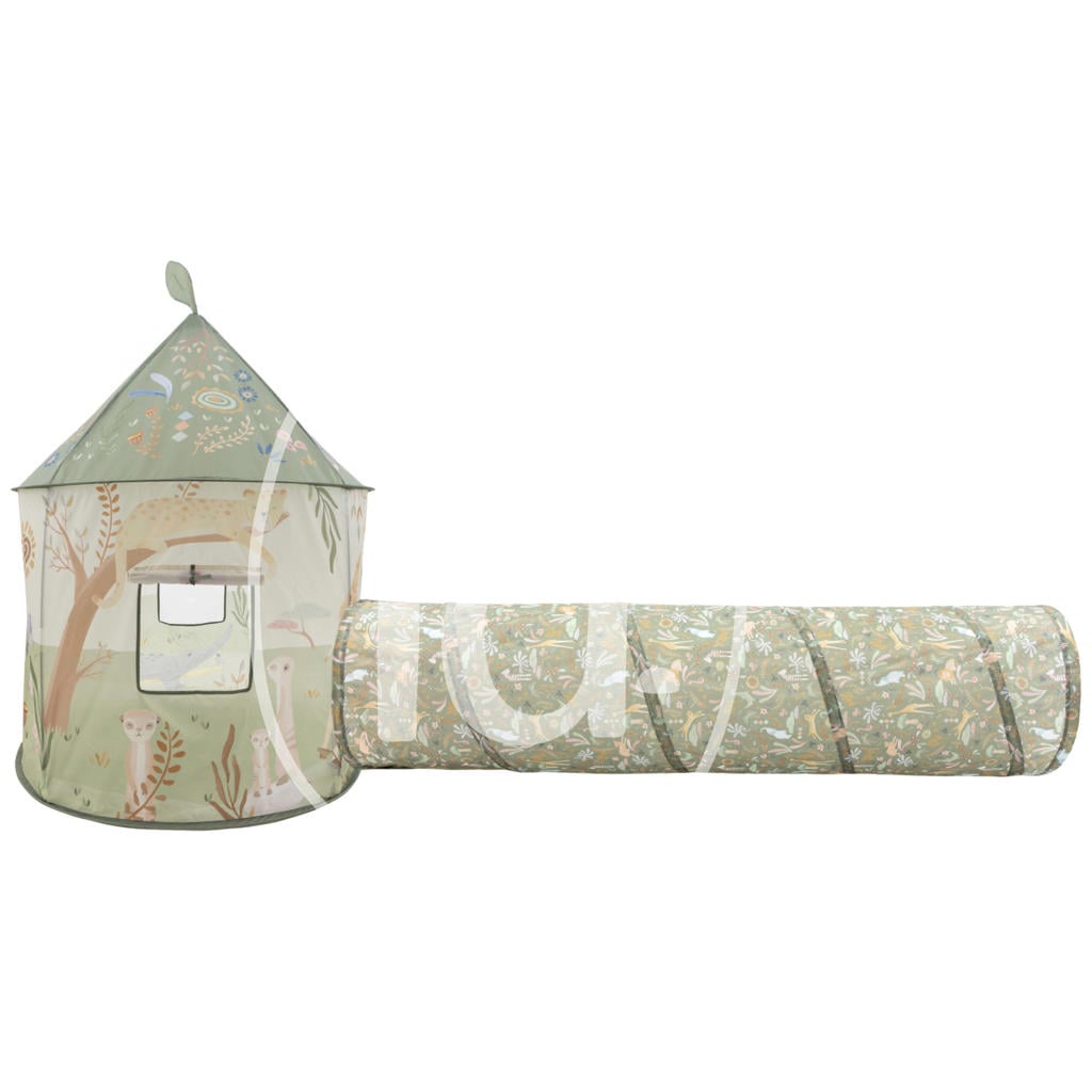 Little Dutch Safari Tent Met Kruiptunnel