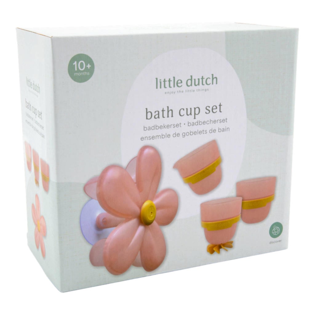 Little Dutch Badwand bekers bloem
