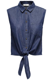 thumbnail: JDY top dark blue denim