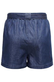 thumbnail: JDY regular high waist short dark blue denim