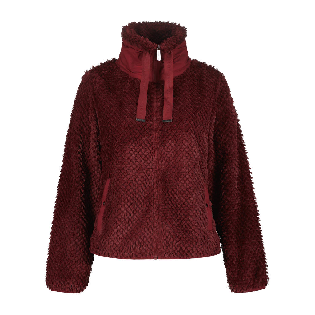 Luhta Aassalo vest - donkerrood