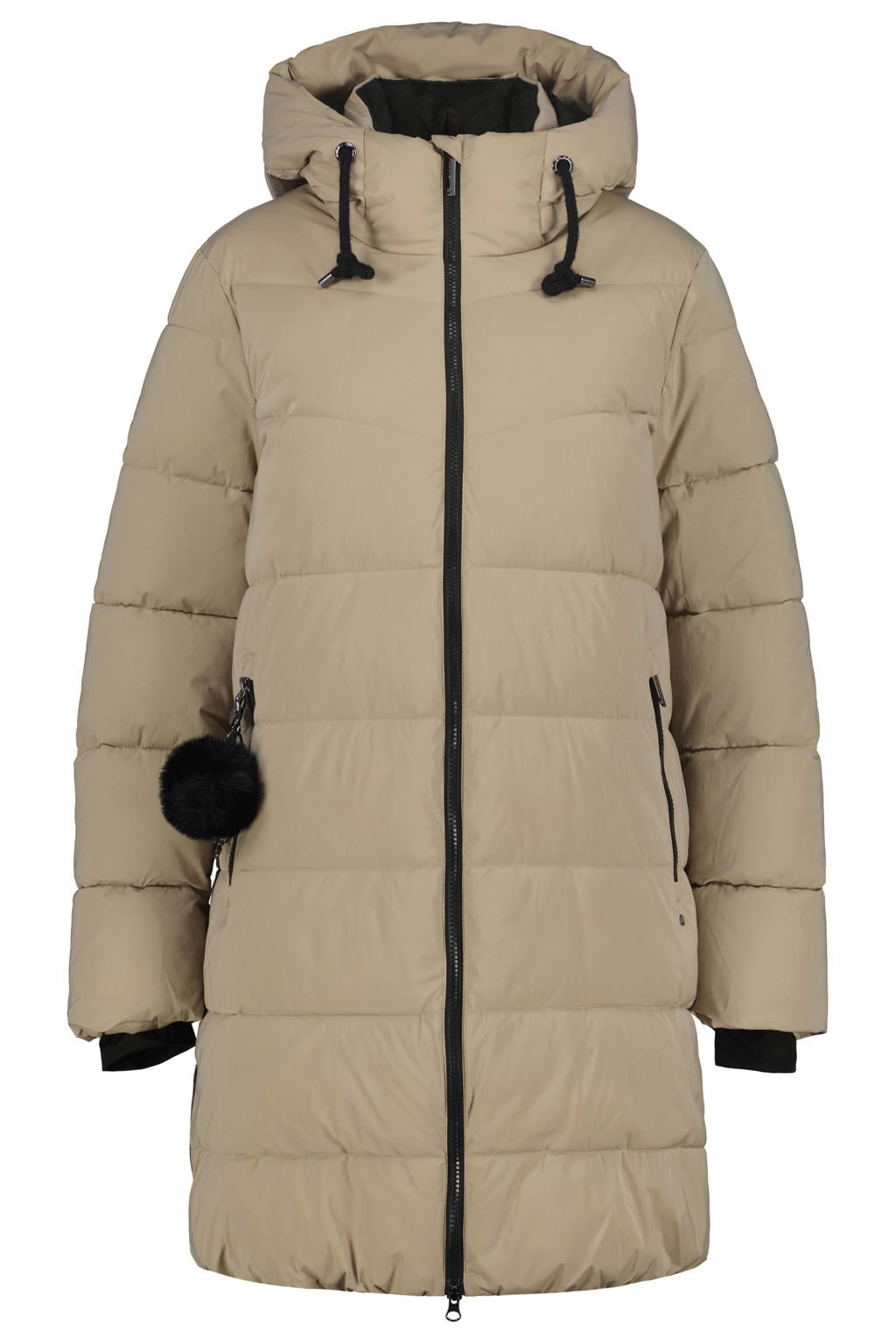 Luhta Eisele gewatteerde jas - beige