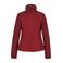 Luhta softshell jas - donkerrood