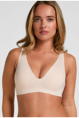 Super Comfort voorgevormde seamless T-shirt bh zonder beugel - beige