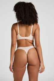 thumbnail: Hunkemöller Super Comfort voorgevormde seamless T-shirt bh zonder beugel - beige
