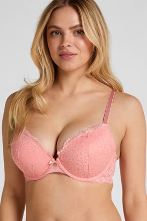 Marine voorgevormde push-up bh - roze