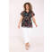 Paprika gebloemde top Plus Size - meerkleurig