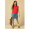 Sissy-Boy mouwloze top rood