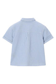 thumbnail: Sissy-Boy gestreept casual overhemd blauw