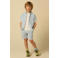 Sissy-Boy gestreept casual overhemd blauw