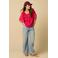 Sissy-Boy blouse met ruches - roze