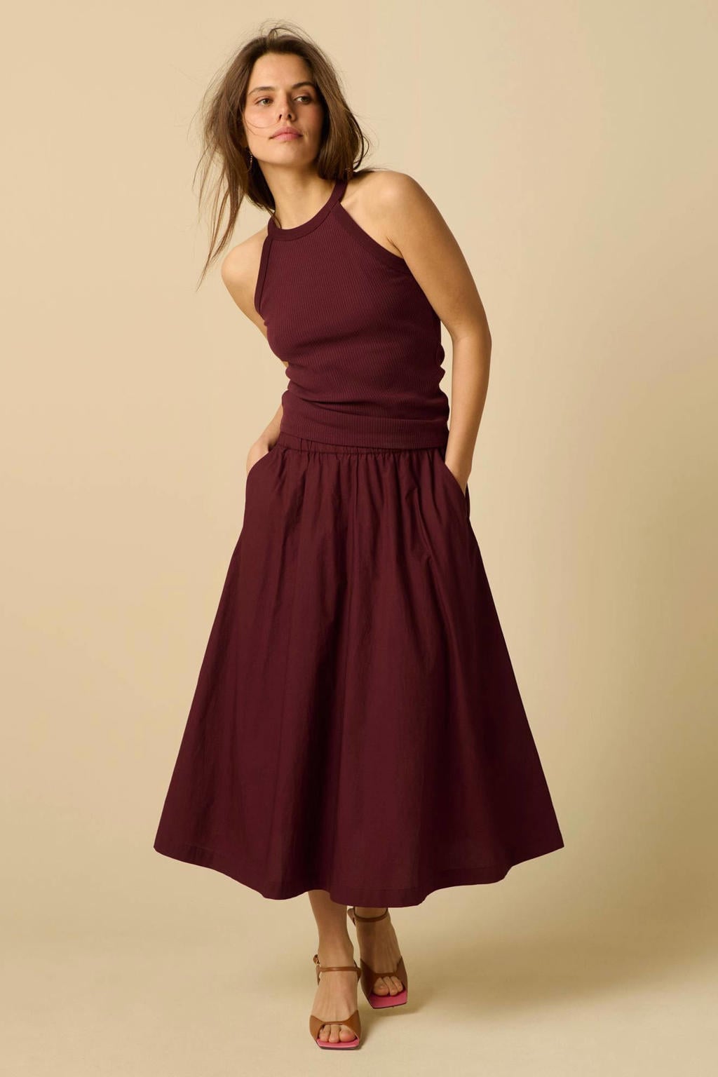 Sissy-Boy T-shirt - donkerpaars