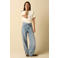 Sissy-Boy regular fit barrel jeans - mediumblauw