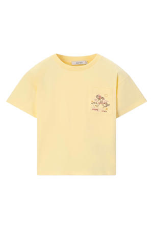 T-shirt geel