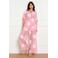 LOLALIZA wide leg fit broek - roze