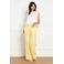 LOLALIZA wide leg fit broek - geel