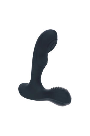 Vibrerende Tapping Siliconen Prostaat Massager met Ballen Stimulatie