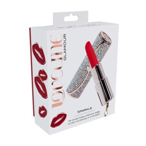 Sparkle - Lipstick Vibrator met 4 Opzetstukken