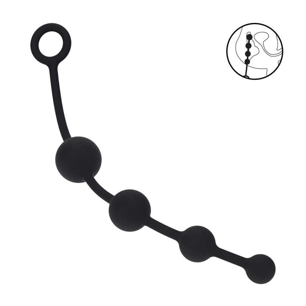 Levelz Curved Silicone Anale Kralen