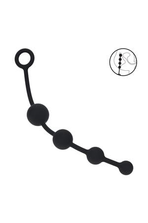 Curved Silicone Anale Kralen