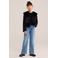 WE Fashion gebreide top - zwart
