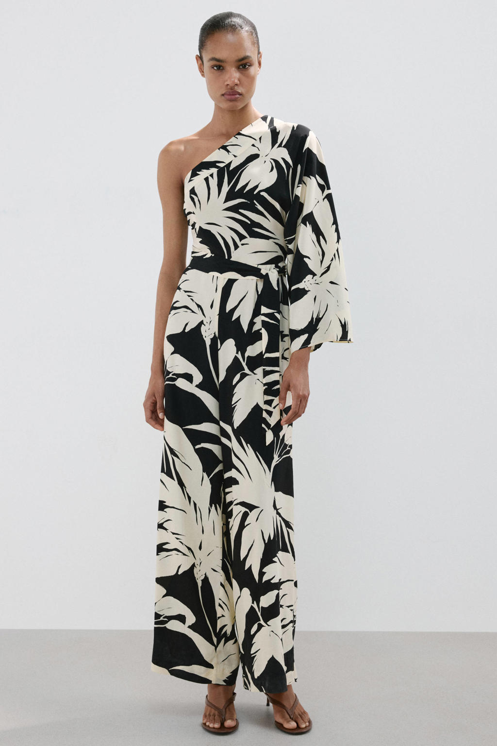 Mango jumpsuit zwart