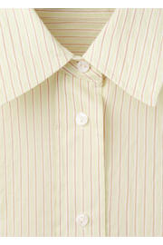 thumbnail: Mango blouse met krijtstreep lichtgroen