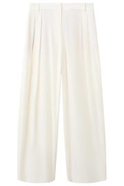 thumbnail: Mango straight high waist broek wit