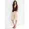 Mango vest gebreid bruin