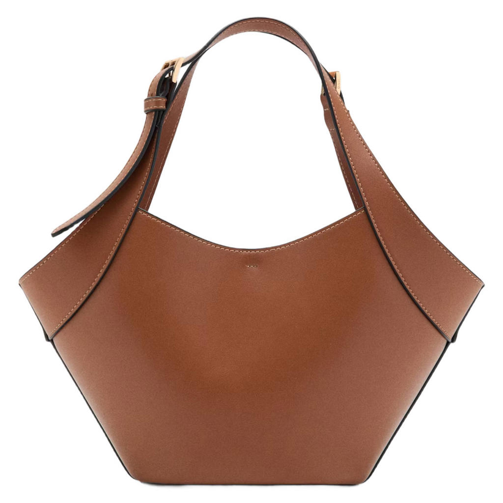 Mango handtas bruin