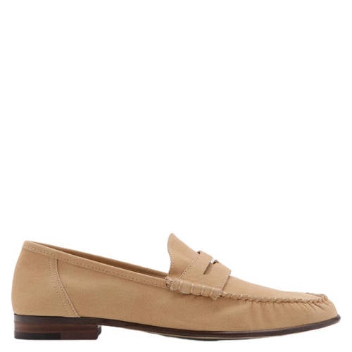 Mango suède loafers beige