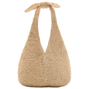 schoudertas beige