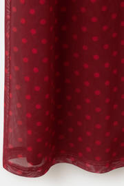 thumbnail: Mango midi rok met stippen rood