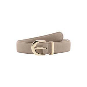 suede riem beige