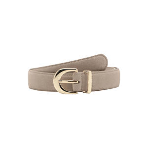 suede riem beige