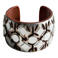 Mango armband bruin