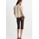 Mango top met stippen - ecru