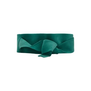 suede tailleriem groen