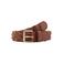 Mango leren riem bruin