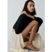 thumbnail: Mango lakleren muiltjes met hoge hak - taupe
