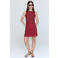 Mango zomerjurk met stippen rood