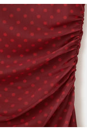 thumbnail: Mango zomerjurk met stippen rood