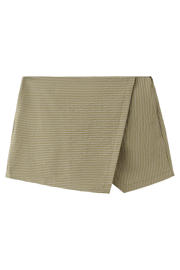 thumbnail: Mango skort met krijtstreep - groen