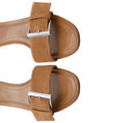 thumbnail: Mango suèdelook muiltjes - camel