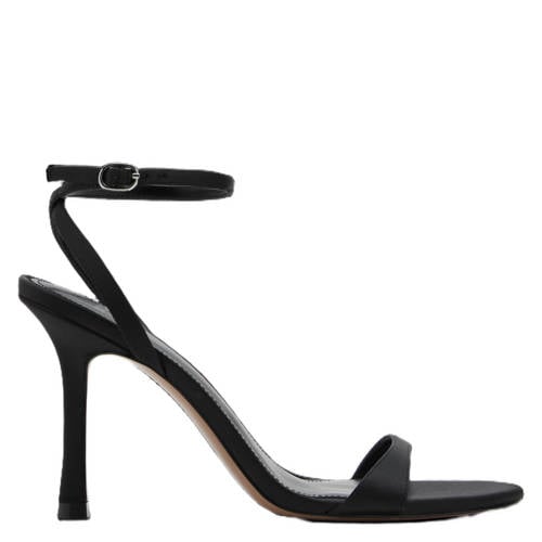 Mango sandalen met naaldhak zwart