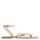Mango leren sandalen - goud
