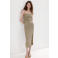 Mango zomerjurk beige