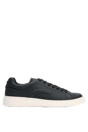 Scout Lea leren sneakers - zwart